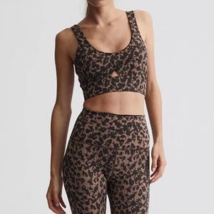 Varley Let's Go Staunton Bra - Blurred Animal